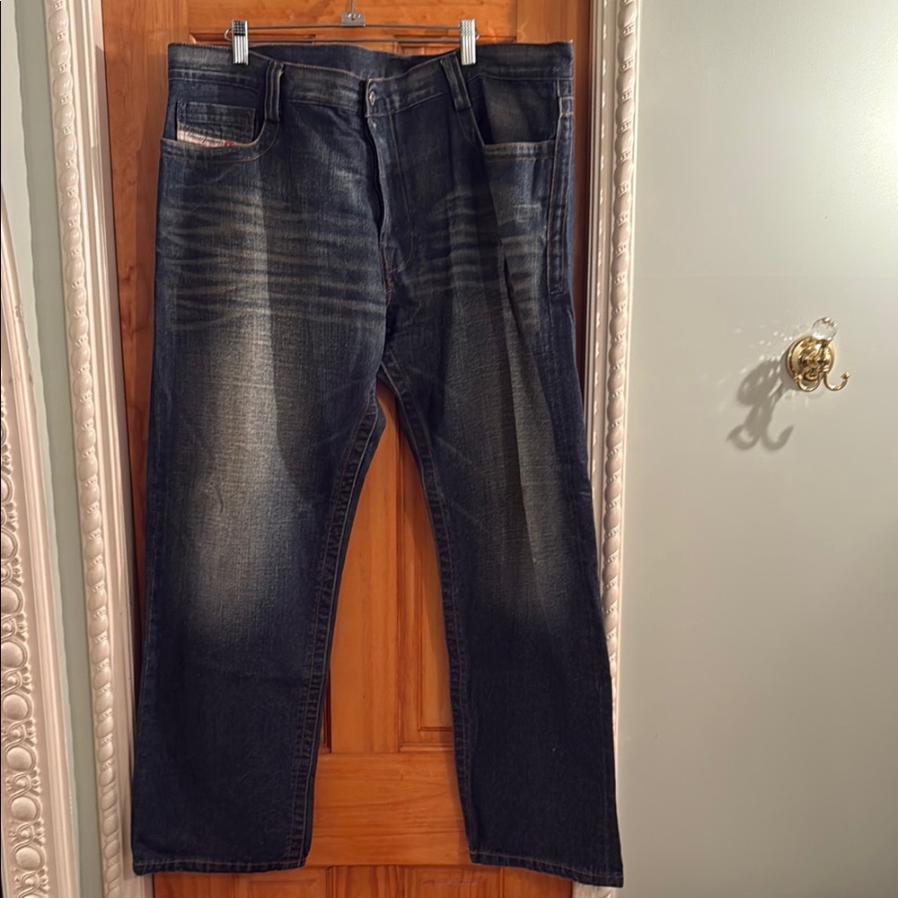 Men's Classic Blue Jeans by Diesel! Big and tall.